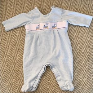Edgehill Collection footed onesie 6 months
